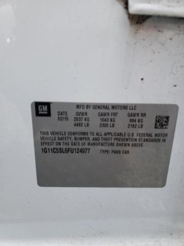 2015 CHEVROLET MALIBU 1LT - 1G11C5SL6FU124977
