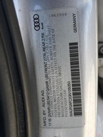 2016 AUDI A6 PREMIUM - WAUFGAFC2GN105050