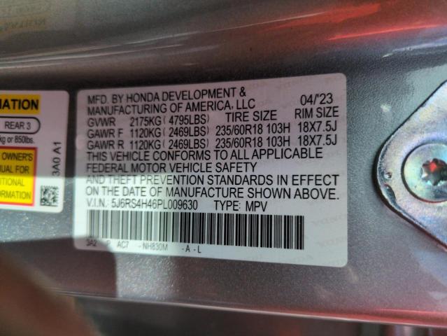 2023 HONDA CR-V EX - 5J6RS4H46PL009630