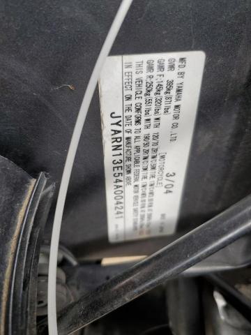 2004 YAMAHA YZFR1 JYARN13E54A004241