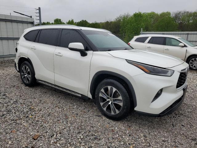 Vin: 5tdgzrah7ms044125, lot: 51937945, toyota highlander xle 20214