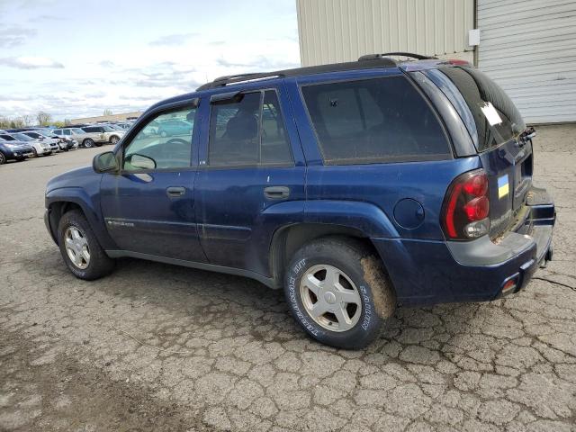CHEVROLET TRAILBLAZE 2002 blue  gas 1GNDT13S522363937 photo #3