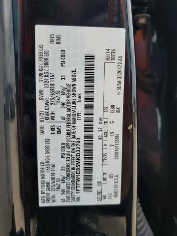 2021 FORD F150 SUPER - 1FTFW1E85MKD32703