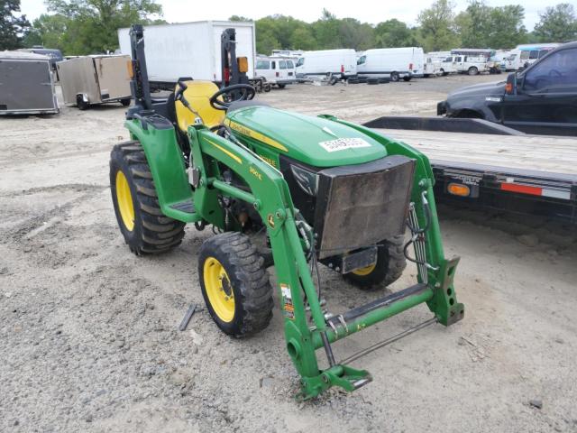 JOHN DEERE 3038E 2021 green   1LV3038EKMM135355 photo #1