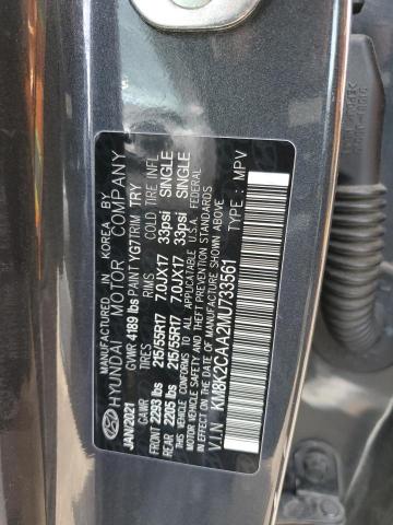 2021 HYUNDAI KONA SEL - KM8K2CAA2MU733561