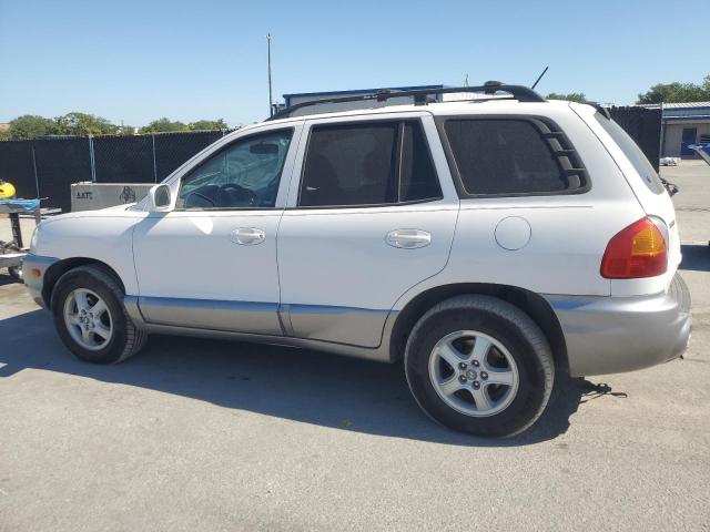 HYUNDAI SANTA FE G 2004 white 4dr spor gas KM8SC13E64U796809 photo #4