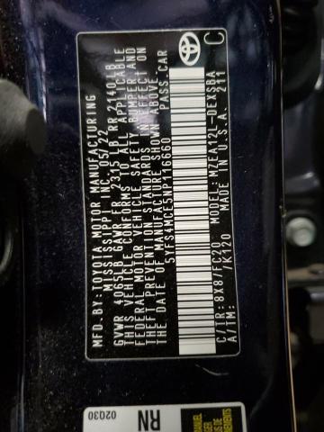 2022 TOYOTA COROLLA SE - 5YFS4MCE5NP116660