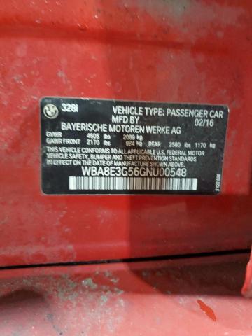 2016 BMW 328 XI SUL WBA8E3G56GNU00548