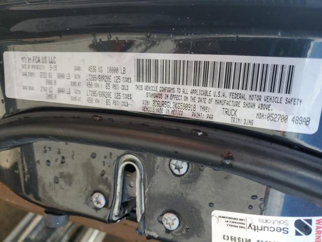 2019 RAM 2500 LONGH - 3C6UR5GL3KG598918