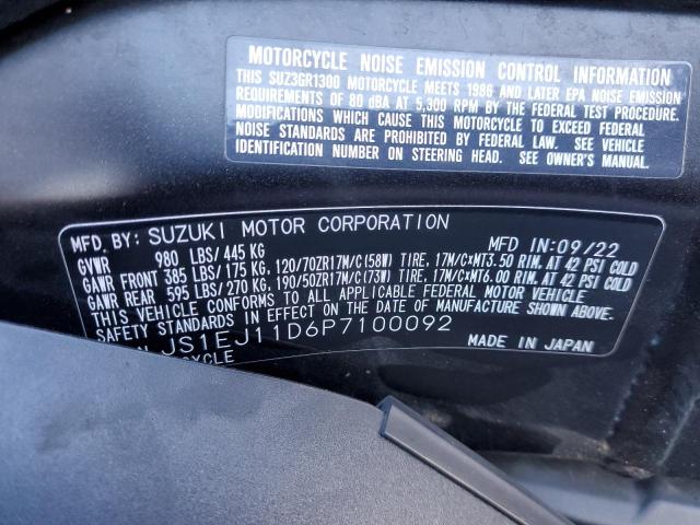 2023 SUZUKI GSX1300 RR - JS1EJ11D6P7100092
