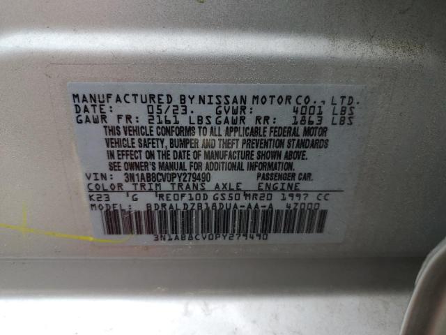 2023 NISSAN SENTRA SV - 3N1AB8CV0PY279490