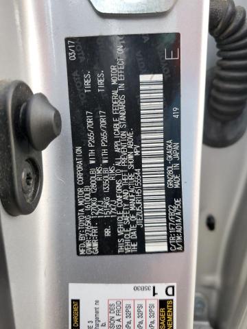 2017 TOYOTA 4RUNNER SR - JTEZU5JR1H5155544