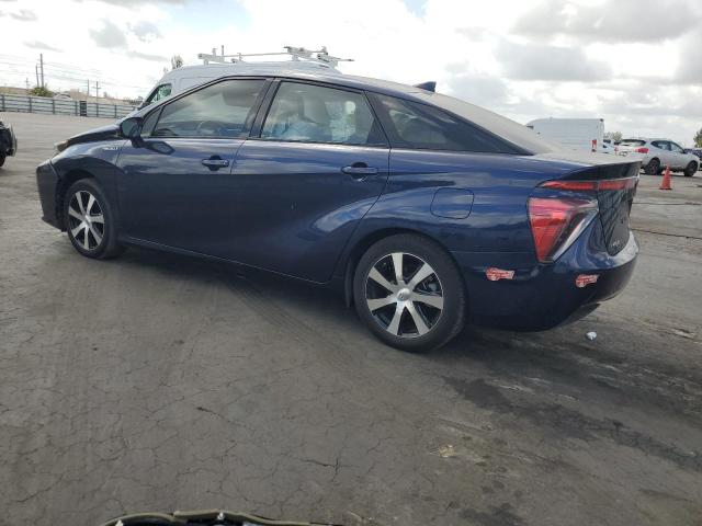 TOYOTA MIRAI 2017 blue  hydrogen fuel cell JTDBVRBD6HA003330 photo #3