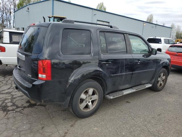 HONDA PILOT EXL 2009 black 4dr spor gas 5FNYF48579B037084 photo #4