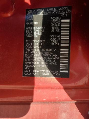 2015 NISSAN ROGUE S - KNMAT2MTXFP581731
