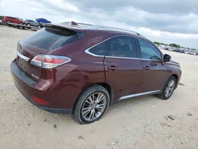 LEXUS RX 350 2014 burgundy  gas 2T2ZK1BA9EC144829 photo #4