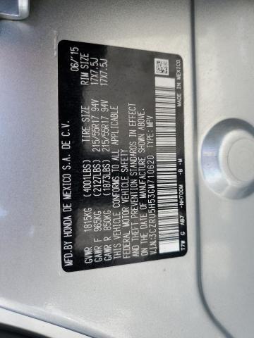 2016 HONDA HR-V EX - 3CZRU5H53GM710620