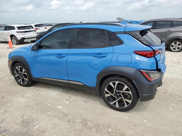 Vin: km8k53a39nu877845, lot: 54307445, hyundai kona limited 20222
