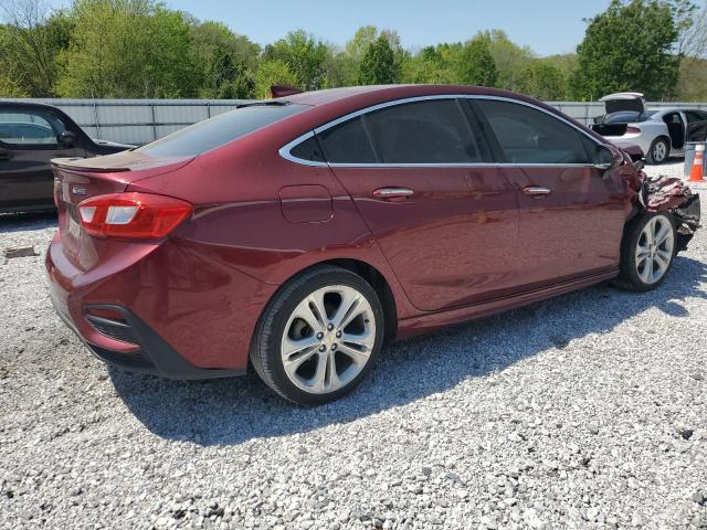 Vin: 1g1bg5sm3g7306749, lot: 53279525, chevrolet cruze premier 20163