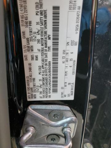 2016 FORD ESCAPE SE - 1FMCU9GXXGUB50589