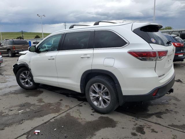 Vin: 5tdjkrfh8fs216880, lot: 55121555, toyota highlander xle 20152