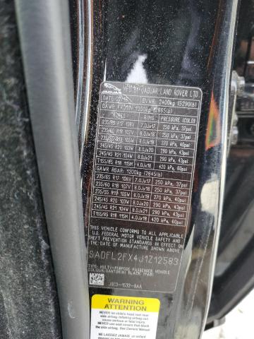 2018 JAGUAR E-PACE FIR SADFL2FX4J1Z12583
