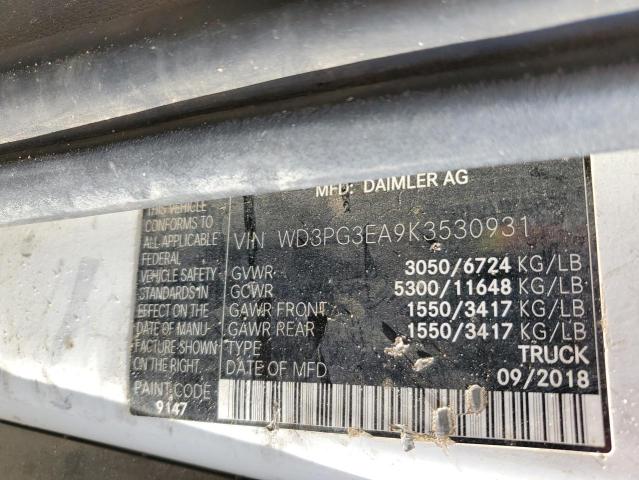 2019 MERCEDES-BENZ METRIS - WD3PG3EA9K3530931