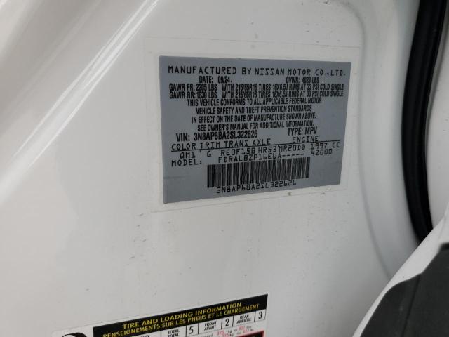 2025 NISSAN KICKS S - 3N8AP6BA2SL322626