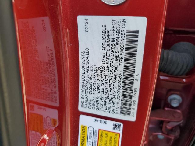 2024 HONDA ACCORD HYB - 1HGCY2F63RA045374