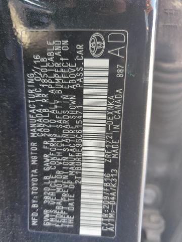 2016 TOYOTA COROLLA L - 2T1BURHE9GC615471