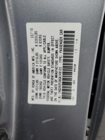 2016 HONDA ACCORD SPO - 1HGCR2F58GA149120