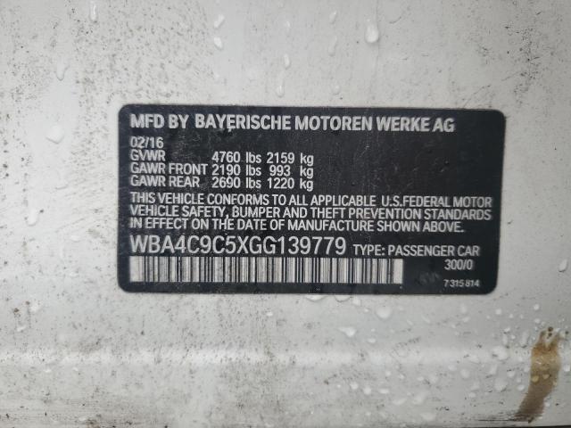 2016 BMW 428 XI GRA - WBA4C9C5XGG139779