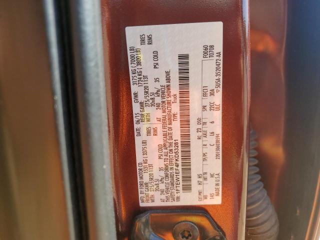 2015 FORD F150 SUPER - 1FTEW1EF4FKD53281