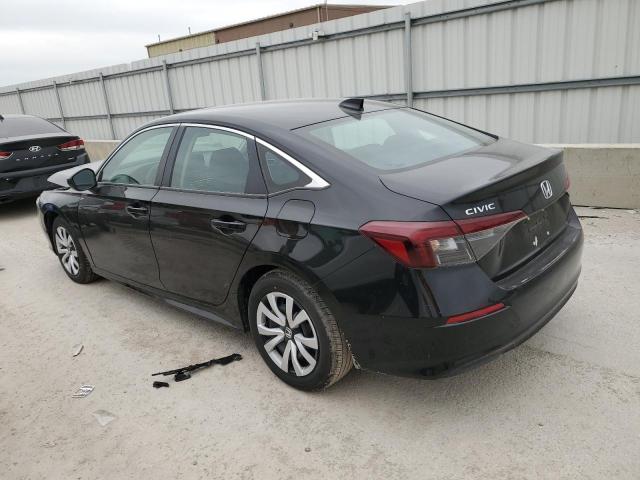 Vin: 2hgfe2f22sh518823, lot: 53695205, honda civic lx 20252