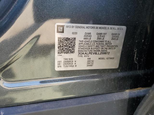 2020 GMC TERRAIN SL - 3GKALPEV6LL259872