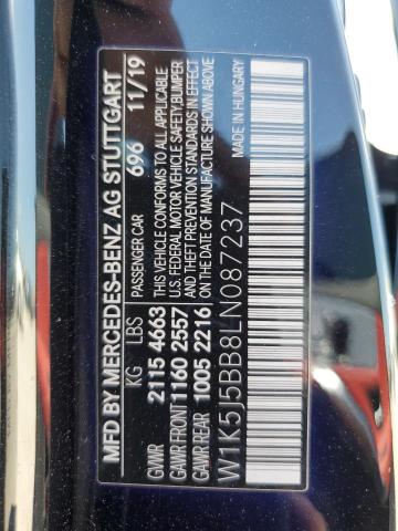 2020 MERCEDES-BENZ CLA AMG 35 - W1K5J5BB8LN087237
