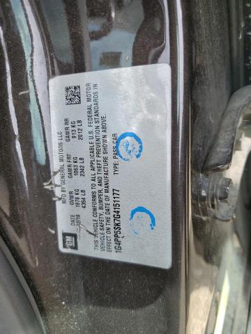 2016 BUICK VERANO - 1G4PP5SK7G4151177