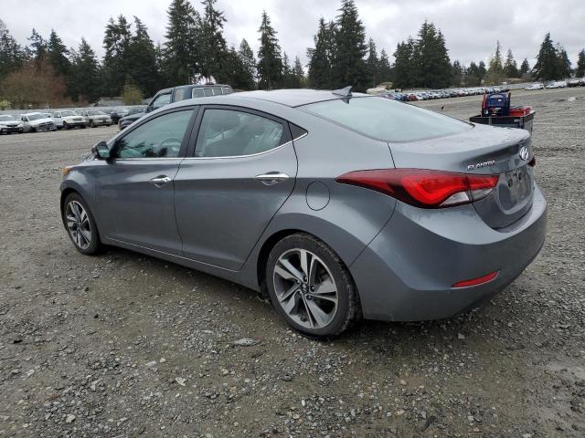HYUNDAI ELANTRA SE 2016 gray  gas KMHDH4AE0GU597080 photo #3