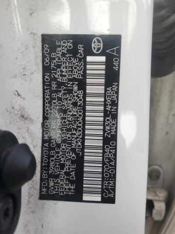 2010 TOYOTA PRIUS - JTDKN3DU0A0013048