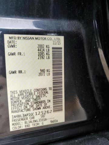 2016 NISSAN ALTIMA 3.5 - 1N4BL3AP1GC125262