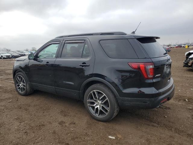 Vin: 1fm5k8gt7jgc65436, lot: 52376225, ford explorer sport 20182