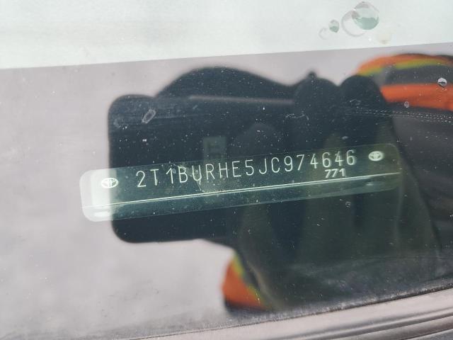 2018 TOYOTA COROLLA L - 2T1BURHE5JC974646