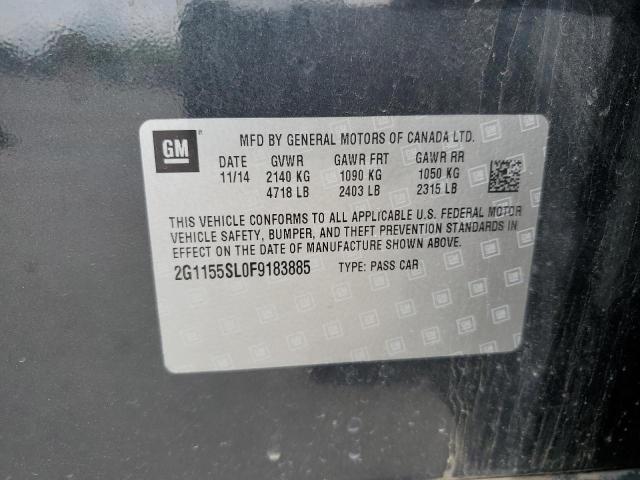 2015 CHEVROLET IMPALA LTZ - 2G1155SL0F9183885