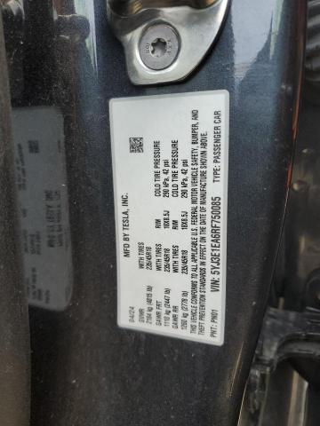 2024 TESLA MODEL 3 - 5YJ3E1EA6RF750085