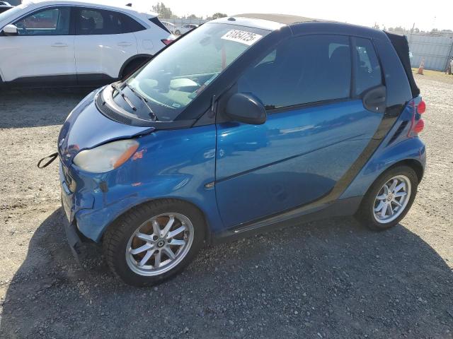 SMART FORTWO PAS 2008 blue  gas WMEEK31X38K103444 photo #1
