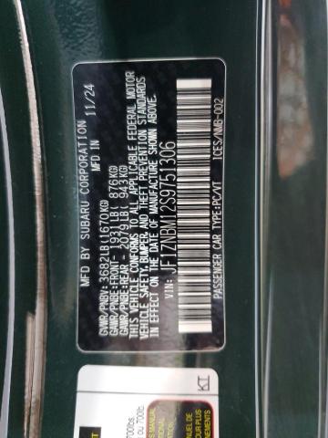2025 TOYOTA GR 86 HAKO JF1ZNBM12S9751306