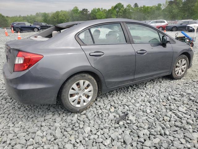 Vin: 2hgfb2f51ch332579, lot: 54264615, honda civic lx 20123