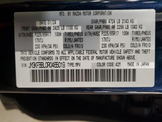 2024 MAZDA CX-5 SELEC - JM3KFBBL0R0465019