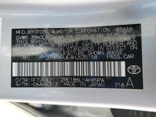 2017 TOYOTA COROLLA IM - JTNKARJE4HJ535158