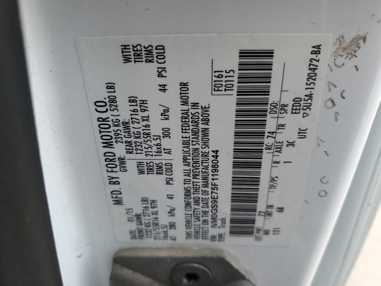 FORD TRANSIT CONNECT XL